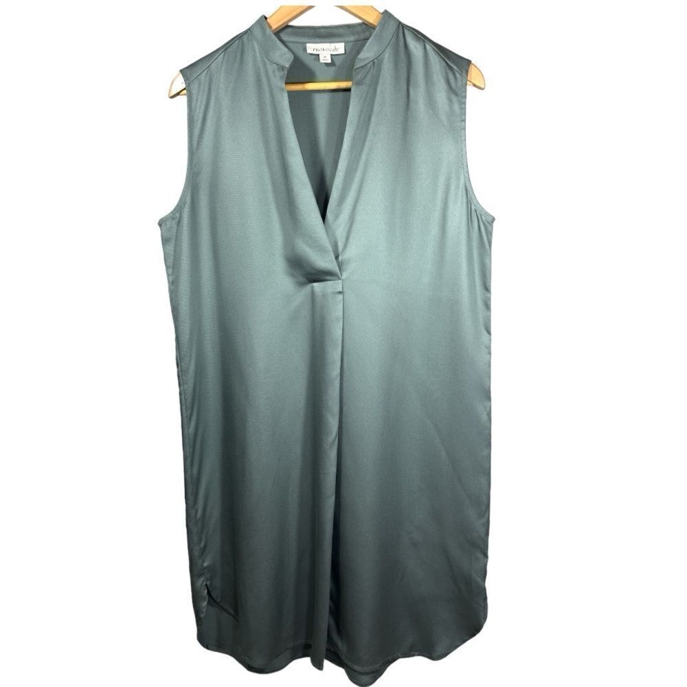 PROLOGUE/TARGET Women's Sleeveless Mini Tunic Dress Green Size Medium